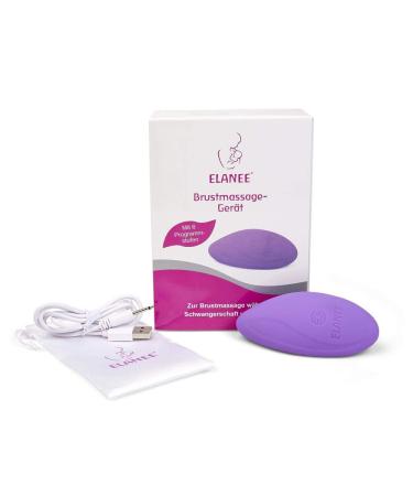 Elanee breast massage device for pregnancy and lactation gentle massage of the chest loosening of the breast tissue stimulation of milk flow (223-00) 1 piece (1 Pack)