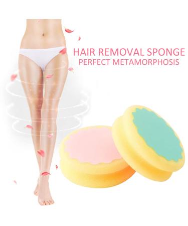 Verse 5-Piece Depilatory Pads - Painless Hair Removal Sponge for Face Legs Arms & Body | Reusable Physical Hair Removal Tool - Buy Online on SooperMarket.com