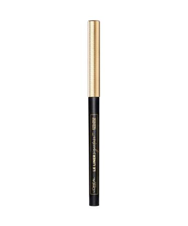L'Oreal Paris Le Liner Signature Mechanical Eyeliner - Smudge-Resistant, Bold Color, Long-Lasting, Waterproof - Noir Cashmere 0.011 oz - Buy Online on SooperMarket.com