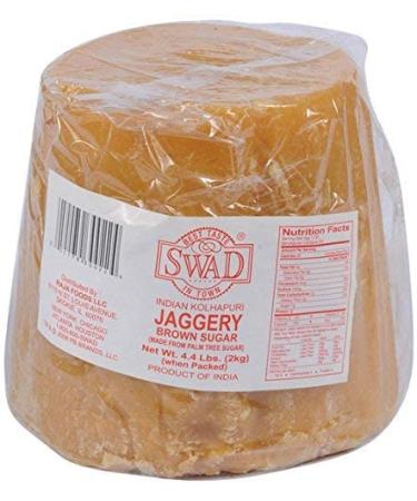 Swad Indian Kolhapuri Jaggery - 4.4 Pounds
