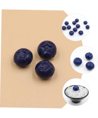 Alipis 150 Pcs Simulation Blueberry Realistic Berry Fake Blueberries Decor Blueberries Photo Prop Fake Blueberry Lifelike Fruits Model Miniature Blueberry Scrapbook Fake Fruit Resin - Buy Online on SooperMarket.com