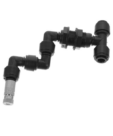 BCOATH 2pcs Reptile Tank Spray Head Reptichip Universal Tools Landscape Spray Nozzle Adjustable Garden Irrigation Nozzle Reptile Mister Automatic Tank Watering Tool Garden Spray Head Pet 10X9X2CMx2pcs Blackx2pcs
