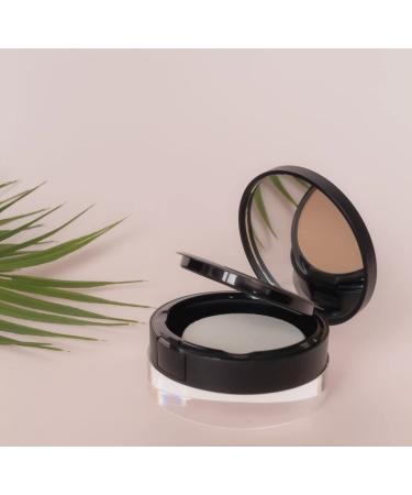 Gabriel Cosmetics Dual Powder Foundation - Light Beige REFILL | Paraben-Free, Vegan, Gluten-Free, Cruelty-Free, Non-GMO | Pressed Mineral Powder with Sea Fennel - Buy Online on SooperMarket.com