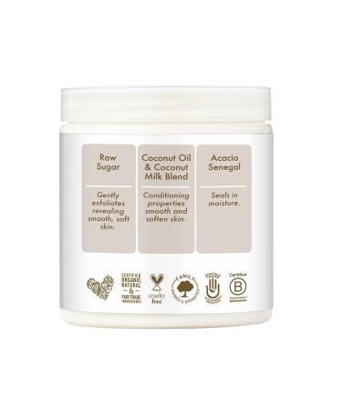 SheaMoisture Daily Hydration Cr me Sugar Scrub with 100% Virgin Coconut Oil and Coffee - 8 Oz - Buy Online on SooperMarket.com