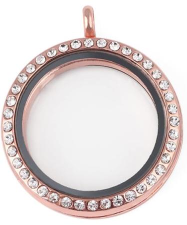 Artibetter 10pcs Bracelet Charms Alloy Openable Case Bouquet Bridal Crafts Souvenir Round Inlaid Golden+black+rose Pendant Style Diy Rhinestone Locket Gold Wedding Photo Necklace Charm Golden Black Rose Goldx2pcs 3X3cmx2pcs - Buy Online on SooperMarket.com