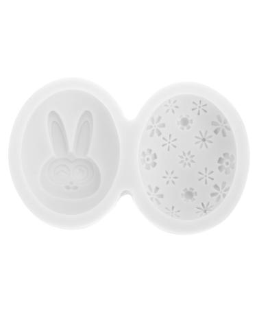 Zerodeko Mold Silicone Baking 3D Chocolate Muffin Resin Casting Crayon Ice Cubes Chocolate Candy Chocolate Shaper Silicone Chocolate Soap Easter Candle Silica Gel Rabbit Decorate