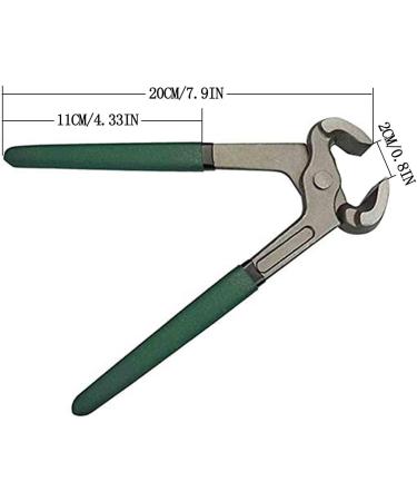 iksya Horse Hoof Nippers Trimmer - Professional Horse Farrier Tool Trimming Shears Nail Clippers for Goats Sheep Pigs Cattle Horses with Rubber Grip (Color : Green) - Buy Online on SooperMarket.com