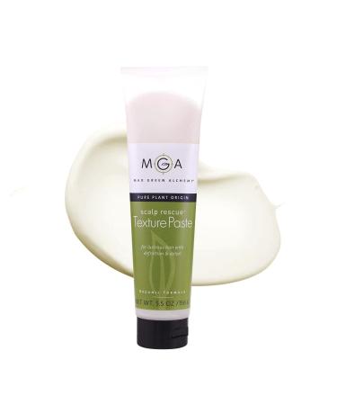Scalp Rescue Texture Paste - 5.5 Ounce Tube - Organic Formula - For Lustre Definition Detail Gloss Shine Vegan Medium Hold Layered Cuts Color Safe Can Restyle Gluten Free Humidity Resist