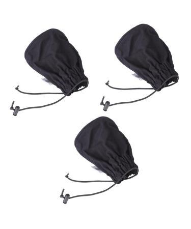 Healeved 3 Pcs Wind Shield Pocket Hair Dryer Diffuser Bag Sleeve Hairdryer Diffuser Hair Diffuser Sock