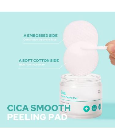 Cica Smooth Peeling Pads for Acne-Prone Skin | Calming & Balancing | The Potions - Korean Skincare - Buy Online on SooperMarket.com