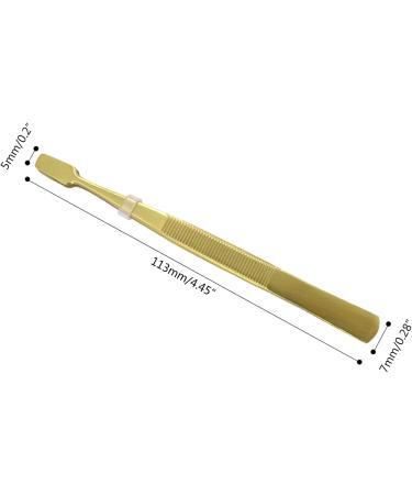 Professional Stainless Steel Sloping Pointed Eyebrow Tweezers for Hair Removal - Best Makeup Tool for Women - Buy Online on SooperMarket.com