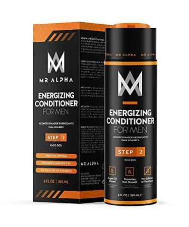 Men's Hair Growth Conditioner 8oz - Argan Oil, Saw Palmetto, DHT Blockers, USA Made - Buy Online on SooperMarket.com