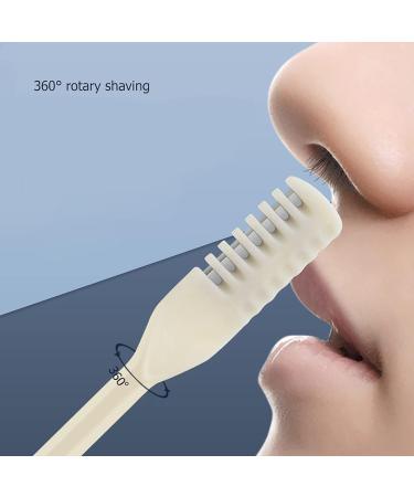 TEMKIN Nose Hair Trimmer - 360 Rotating Double Head Portable Ear & Nose Hair Removal - Washable Beauty Tool for Easy Grooming - Buy Online on SooperMarket.com