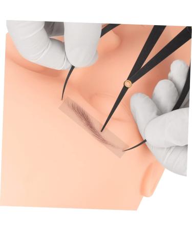 Mikinona Stainless Steel Ruler for Eyebrow Metal Stencils Tattooing Eyebrow Ruler Makeup Tools Balance Gold - Buy Online on SooperMarket.com