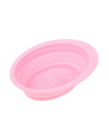 Cleaning Pad Beauty Tool Cleaner Makeup Brush Cleaner Brush Clean Cushion Brush Washer Brush Rinsing Pad Brush Cleansing Pad Makeup Tool Cleaner Brush Cleaning Mat 14.5x11cm Pink