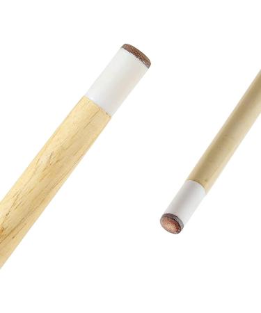 Genubi Industry Wooden Billiard House Cue Sticks - Set of 2 | Hardwood, 13mm Glue-on Tips | 36/48/58 Inch Pool Cues for House, Bar - Buy Online on SooperMarket.com