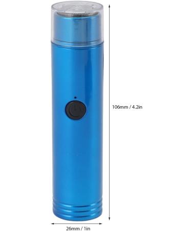 Mini Beard Clipper - Portable USB Rechargeable Electric Cutter for Travel | Multifunctional Head Grooming Tool (Blue - Buy Online on SooperMarket.com