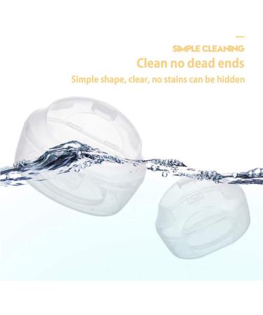 5Pcs Transparent Pacifier Case Holder - BPA-Free Dummy Case for Travel & Home | Durable Nipple Shield Box - Buy Online on SooperMarket.com