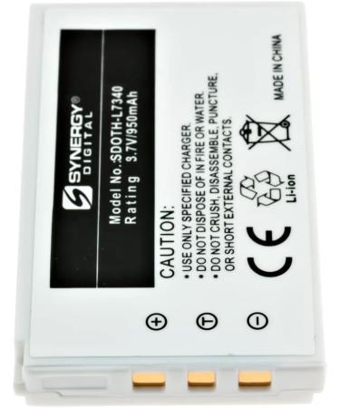 Synergy Digital Remote Control Battery - Compatible Logitech HHD10010 | Li-Ion 3.7V 950 mAh Ultra High Capacity Replacement for Harmon Kardon 190304200 - Buy Online on SooperMarket.com