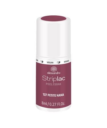 Alessandro Striplac UV nail polish petite nana-gentle and long-lasting-easy distance thanks to peel-off technology-vegan and free of animal experiments-8 ml