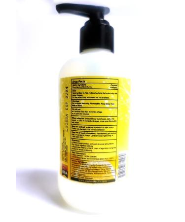 Doctor's Touch Hand Sanitizer with Lemon, Vitamin E, Aloe Vera - 99% Germ Protection - 70% Alcohol - Antibacterial - Hydrating Formula (8oz & 2oz) - Buy Online on SooperMarket.com