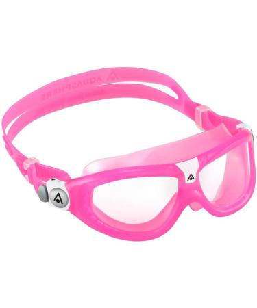 Aquasphere Seal Kid Swimming Goggles for Children | UV Protection Leak-Free Design Silicone Seal - Rosa Clear Lens - Buy Online on SooperMarket.com