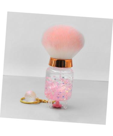 Mikinona Nail Dust Brush Small Brush for Makeup Facial Makeup Brush Loose Powder Brush Women Makeup Brush Blush Brush for Women Makeup Powder Brush Highlighter Brush Pink Cosmetic Miss Tool 9.00X3.50X3.50CM Pink - Buy Online on SooperMarket.com
