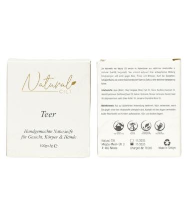 3x Natural Cilt Juniper Soap - 100% Handmade Soap for All Skin Types - Certified Natural Ingredients - Eco-Friendly Shower Gel - Perfect Gift (3 Pack) - Buy Online on SooperMarket.com