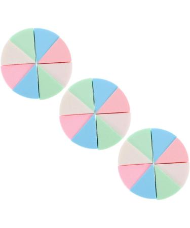 minkissy 9 Sets Triangular Sponge Puff Makeup Sponge Emulsion Girl Wedge Shape - Buy Online on SooperMarket.com