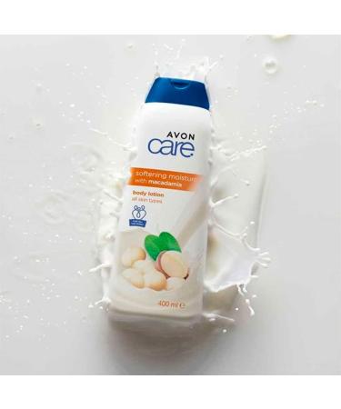 Avon Care Softening Moisture with Macadamia Body Lotion for all skin types - 400ml - Buy Online on SooperMarket.com