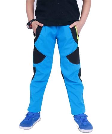 Kids Waterproof Ski Bibs | Youth Outdoor Mountain Pants | Windproof Soft Shell | Hiking Snow Pants 3-4T | Black-Purple - Buy Online on SooperMarket.com
