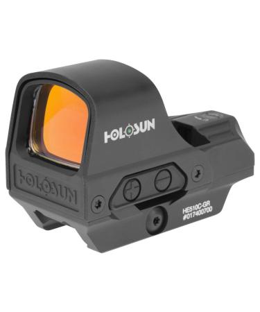 HOLOSUN - HE510C-GR Open Reflex Optical Sight with Super Green LED (2 MOA Dot, 65 MOA Circle) title