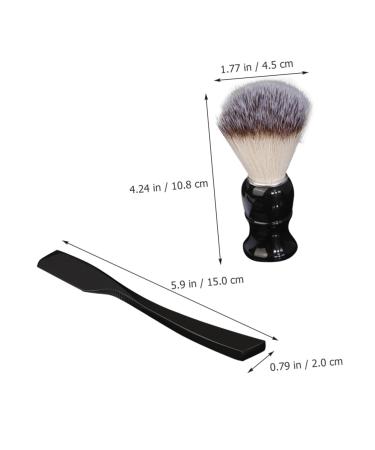 Beavorty Men's Shaving Set | Manual Razor Beard Brush & Facial Cleansing Tools | Perfect Grooming Kit for Men - Buy Online on SooperMarket.com