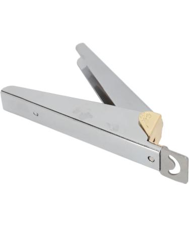 False Nail Clipper Comfortable Handle Easy Operation Good Workmanship Fake Nail Trimmer Lightweight U Shape for Home and Salon Use (Silver) - Buy Online on SooperMarket.com