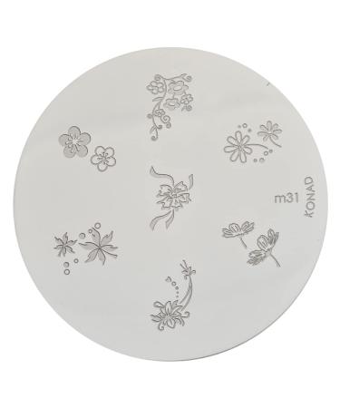 Konad stencil stamping stamping stencil M31