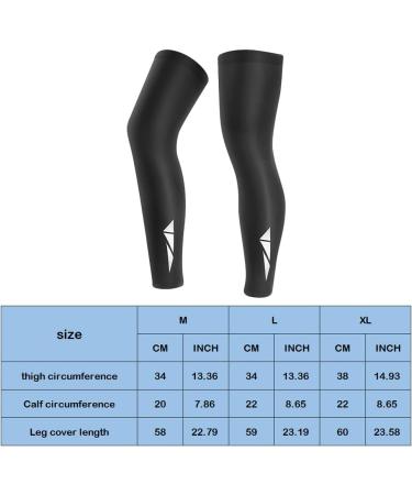 Henoot Compression Leg Gulp - Sport Long Leg Cuffs for Sun Protection & Performance in Running Basketball Football Cycling & Fitness - Buy Online on SooperMarket.com