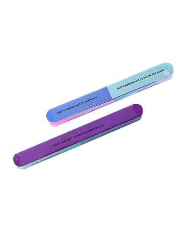 Nail Design Accessories Glitter 7 Buffing Polishing Shining Your Fingernail & Toenail Tool Kit Sets Brush Nail Design Size 6 (Pink One Size) Pink One Size
