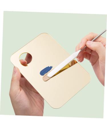 NOLITOY 2 Set Color Palette | Makeup Spatula & Mixing Plate for Foundation Eyeshadow Oil Paint Acrylic | International Shipping Available - Buy Online on SooperMarket.com