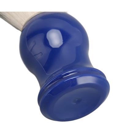 Men's Shaving Brush with Blue Handle - Salon Quality Lightweight Nylon Brushes for Comfortable Shaves - Perfect Gift for Boyfriends and Dads - Buy Online on SooperMarket.com