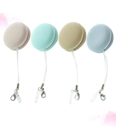 STOBOK 12 pcs Macaron Mobile Phone Screen Wipe Phone Screen Cleaner Macaron Shape Smartphone Cleaning Wipes Macaron Portable Keychain Charm for Mobile Computer Electronic Devices Phone Screen Cleaner - Buy Online on SooperMarket.com