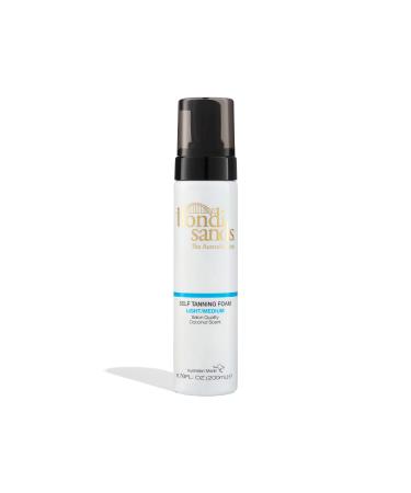 Bondi Sands Light/Medium Self-Tanning Foam - Lightweight Buildable Formula Gives a Sun-Kissed Glow for a Flawless Finish 200 mL/7.04 Oz Light/Medium 200 ml (Pack of 1)