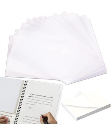 Tracing Paper, Drawing Paper 100 Sheets Transfer Paper A4 Size 8.3x11.7 Inches Tracing Paper Pad White Translucent Paper Drafting Paper for Preliminary Drawing Sketching Images for Pencil Ink Markers
