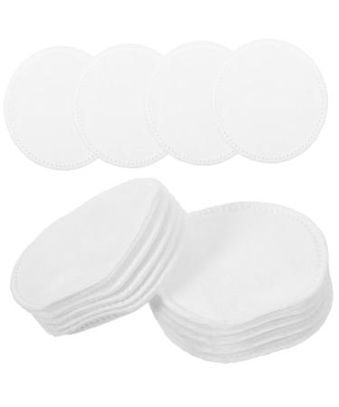 Healeved 200 Pcs Cotton Rounds Reusable Facial Pads Cotton Pads Ribbed Cleaning Cotton Pads Eco Cotton Wool Pads Cleaning Wipes Makeup Cotton Toner Newborn Ecological Cotton Cleansing White