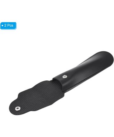 PATIKIL Leather Razor Protective Case - 2 Pack Double Edge Razor Sheath for Travel | Stylish & Durable Black Shaving Protector - Buy Online on SooperMarket.com