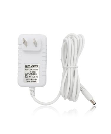 Duetsoothe Power Cord, 5V Adapter Replacement for Graco Swing Dreamglider/Duoglider/Simple Sway Swing and Nova Baby Swing, 6 ft Charger Cable