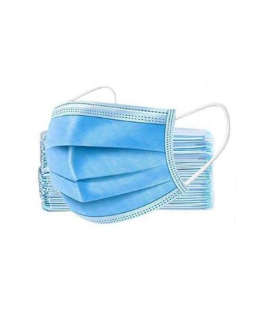 3 Ply Disposable Face Masks with Elastic Ear Loops Breathable & Comfortable Pack of 60 1 Count (Pack of 60)