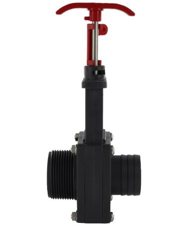 Steinbach Fittinge Gate Valve Black Diameter: 38 MM x 1 1/2 "
