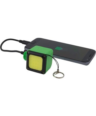 Kodiak Kube 300 Lumen Rechargeable COB LED Cube Light - Waterproof with 3 Brightness Modes | 3 Hr Runtime | Smartphone Charging | Magnet Back | Includes Charging Cable - Buy Online on SooperMarket.com