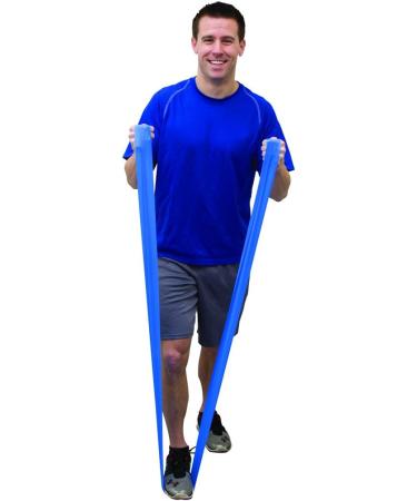 Buy Val-U-Band Heavy Exercise Band - Blueberry | 6 Yards of Durable Latex for Strength Training - International Shipping Available - Buy Online on SooperMarket.com