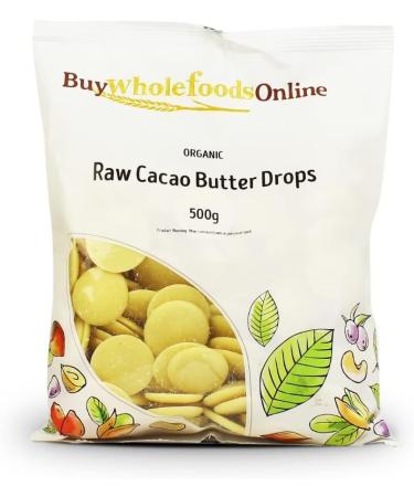 Organic Raw Cacao Butter Drops 500g (BWFO) - Buy Online on SooperMarket.com